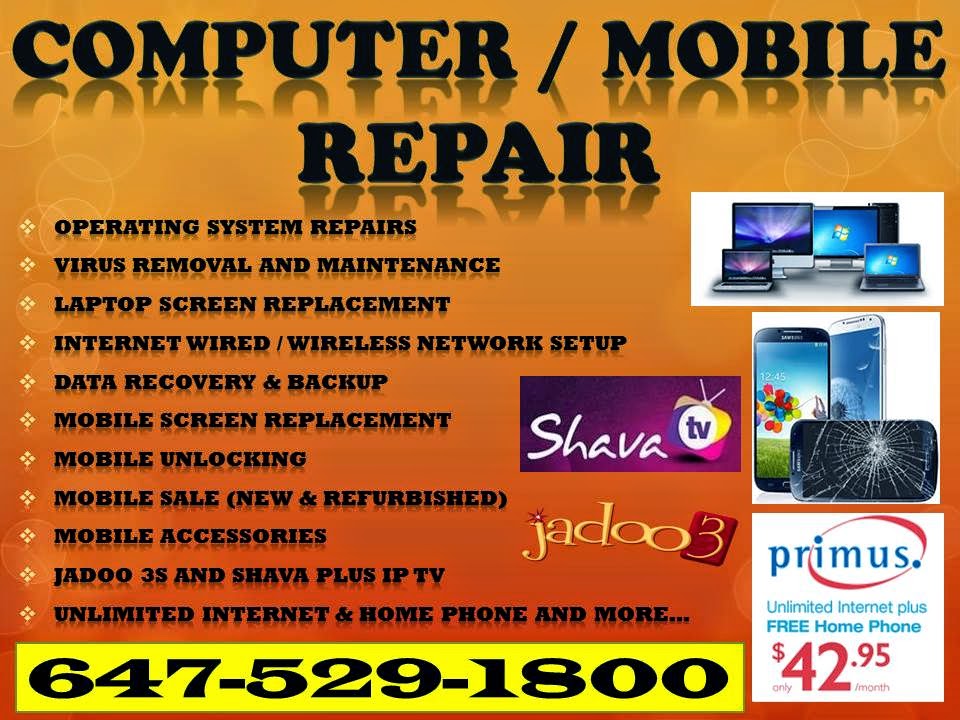 SINGH COMPUTER WIRELESS | 160 Davenfield Cir Unit # 2, Brampton, ON L6P 4M1, Canada | Phone: (647) 529-1800