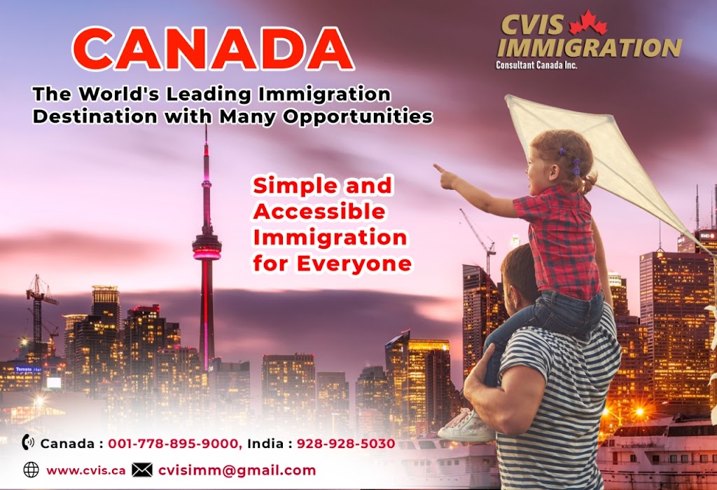 CVIS Immigration Consultant Canada Inc. | 12414 92 Ave, Surrey, BC V3V 1G5, Canada | Phone: (778) 895-9000