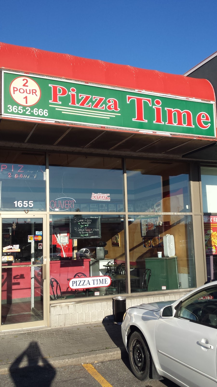 Pizza Time | 1655 Av Dollard, LaSalle, QC H8N 1T7, Canada | Phone: (514) 365-2666