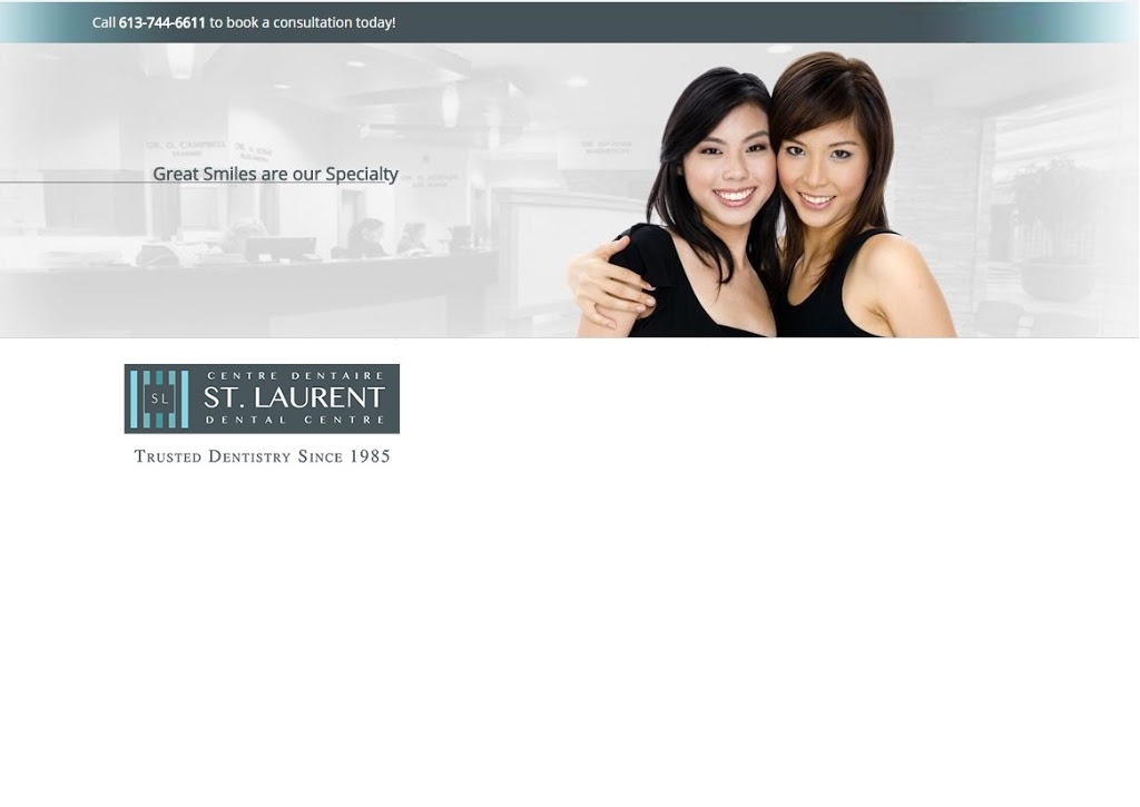 St. Laurent Dental Centre | 1200 St Laurent Blvd, Ottawa, ON K1K 3B8, Canada | Phone: (613) 744-6611