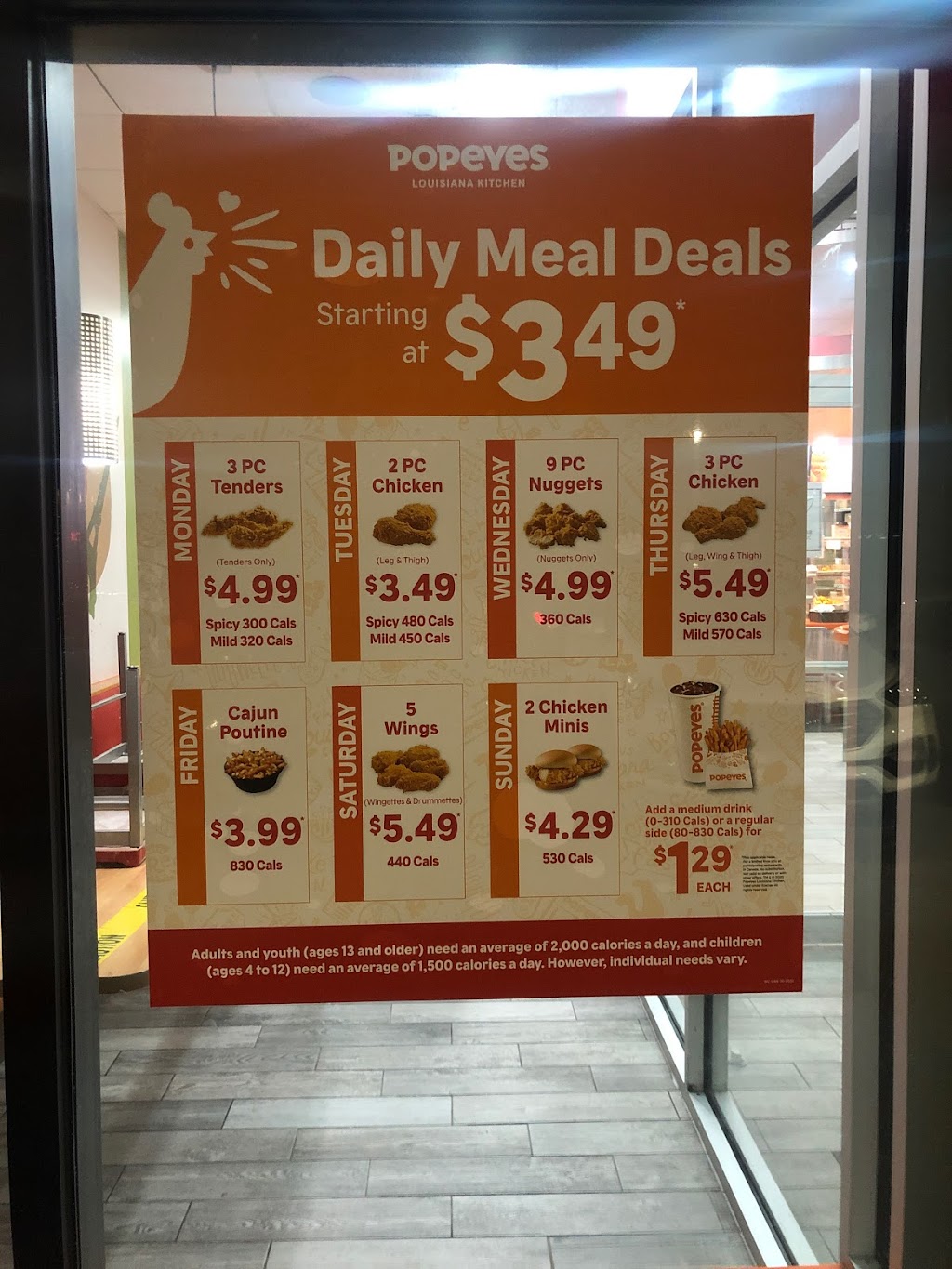 Popeyes Louisiana Kitchen | 240 Leighland Ave, Oakville, ON L6H 3H6, Canada | Phone: (905) 815-9666
