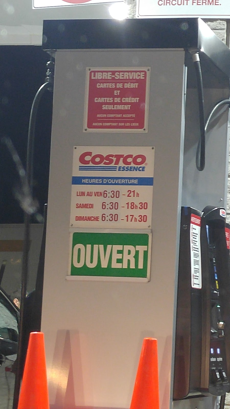 Costco Gas Stations | gas station | 440 Rue Bouvier, Québec, QC G2J 1E3, Canada | 4186275100 OR +1 418-627-5100