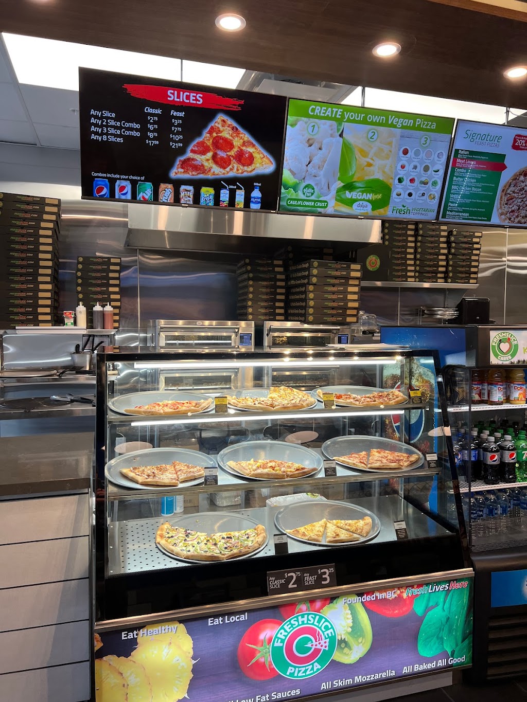 Freshslice Pizza | 421 10 St NW, Calgary, AB T2N 1W1, Canada | Phone: (825) 540-5500