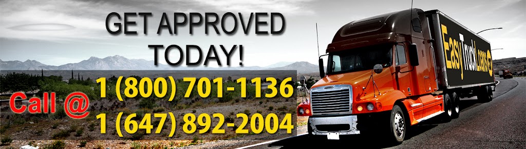 Easy Truck Loans | 22 Serviceberry Crescent, Brampton, ON L6P 2J7, Canada | Phone: (647) 892-2004