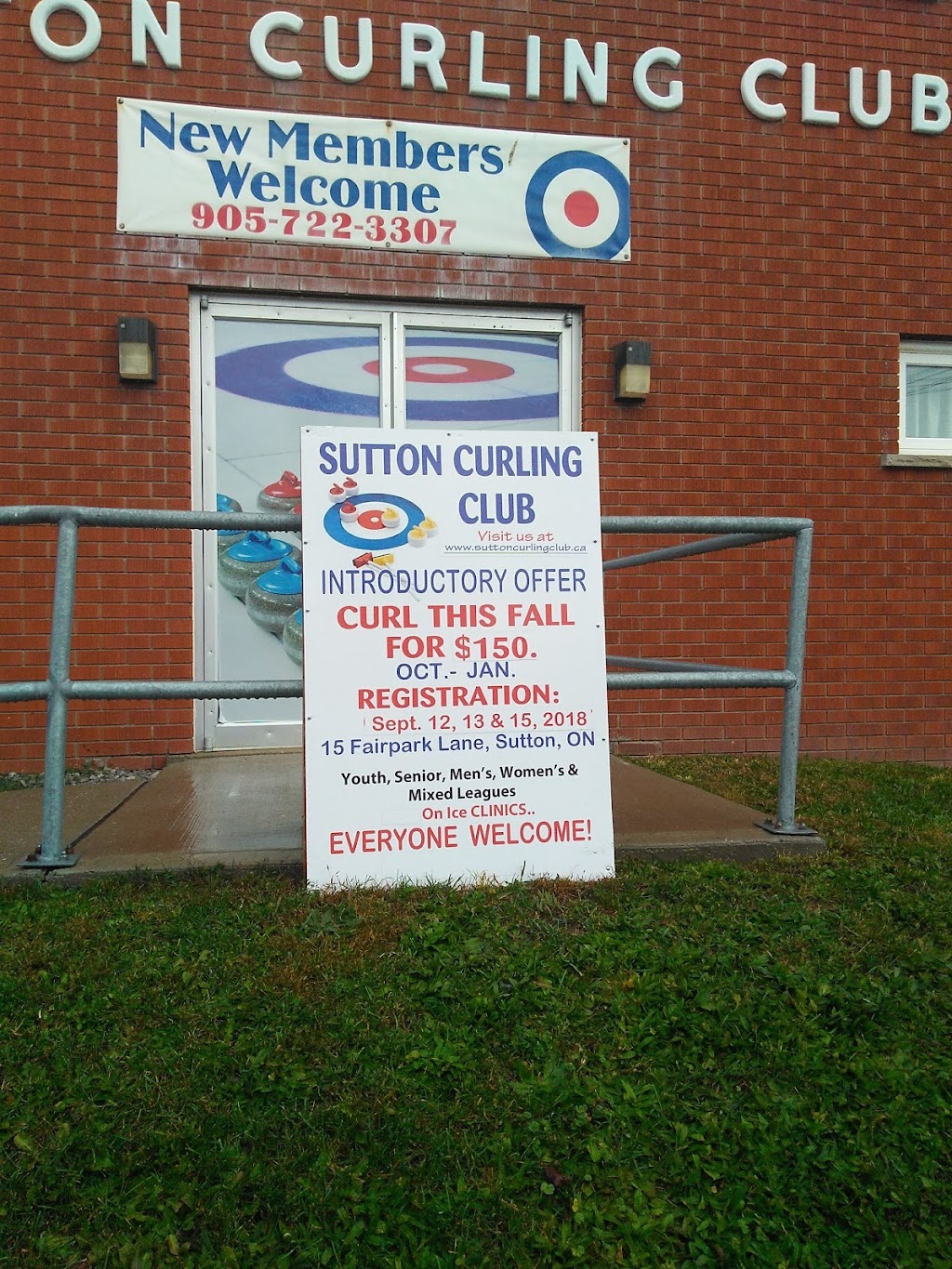 Sutton Curling Club | point of interest | 15 Fairpark Ln, Sutton West, ON L0E 1R0, Canada | 9057223307 OR +1 905-722-3307