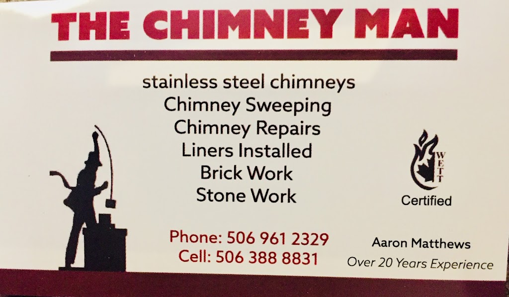The Chimney Man | 331 Elmwood Dr, Moncton, NB E1A 7Y1, Canada | Phone: (506) 961-2329
