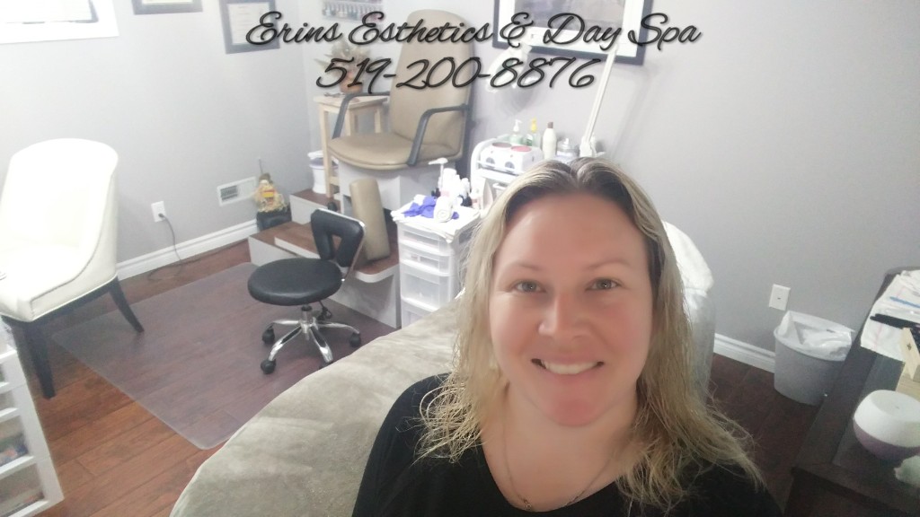 Erins Esthetics & Day Spa | 9422 Currie Rd, Wallacetown, ON N0L 2M0, Canada | Phone: (519) 200-8876