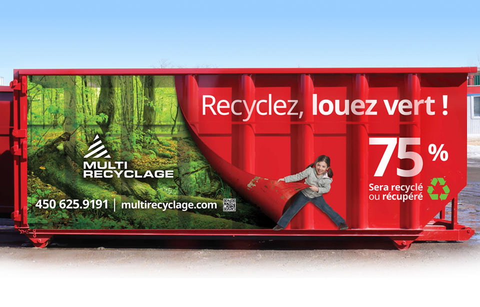 Conteneurs Multi Recyclage | 3030 Mnt Saint-François, Laval, QC H7C 0K7, Canada | Phone: (450) 625-9191