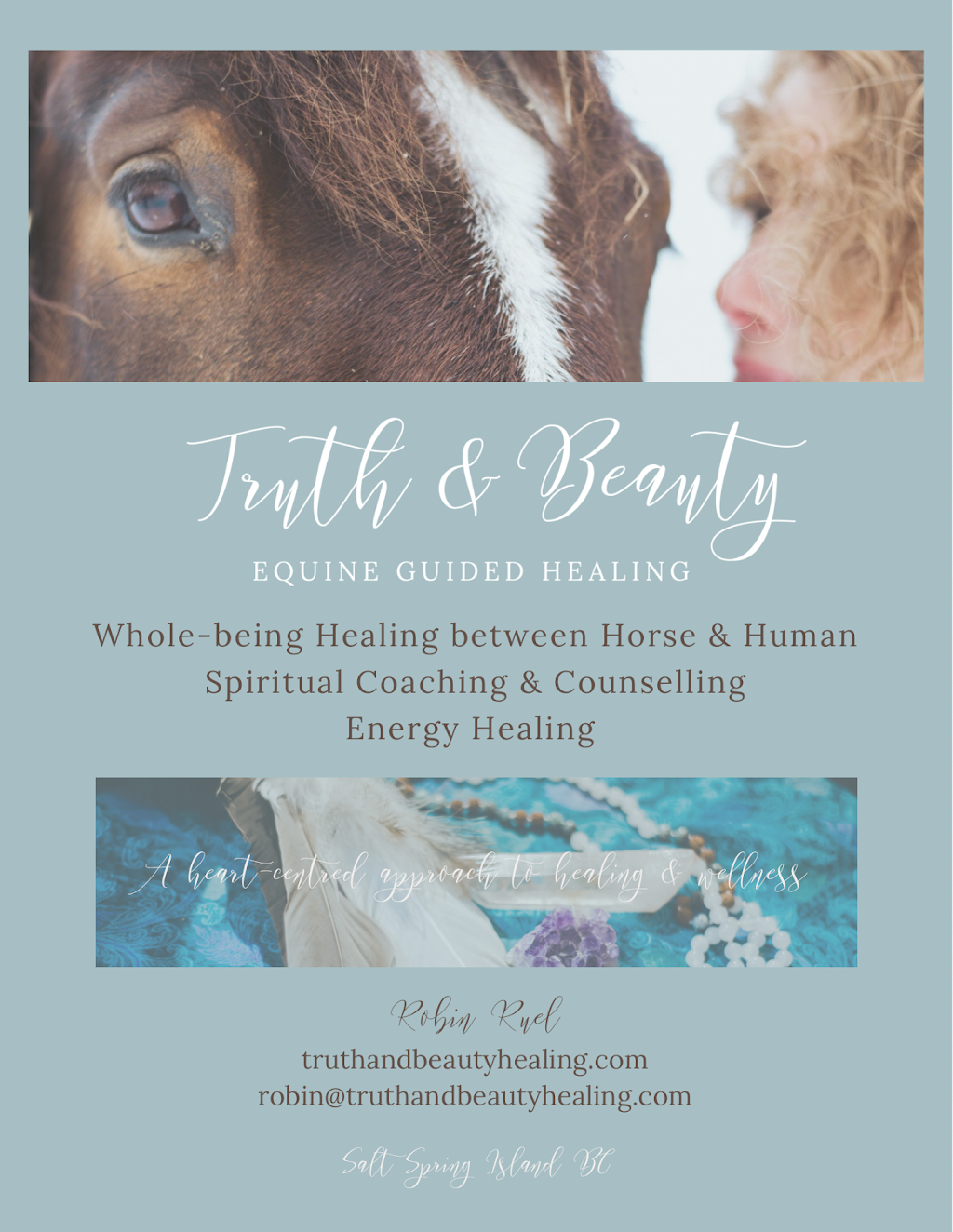 Truth and Beauty Equine Guided Healing | 700 Upper Ganges Rd, Salt Spring Island, BC V8K 1R9, Canada | Phone: (250) 221-9643