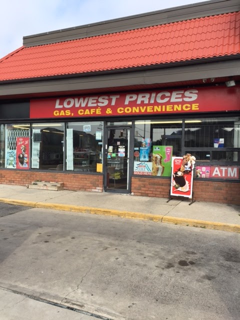 Lowest Price Gas Cafe & convince | 196 Steeles Ave E, Brampton, ON L6W 2V7, Canada | Phone: (905) 216-5459