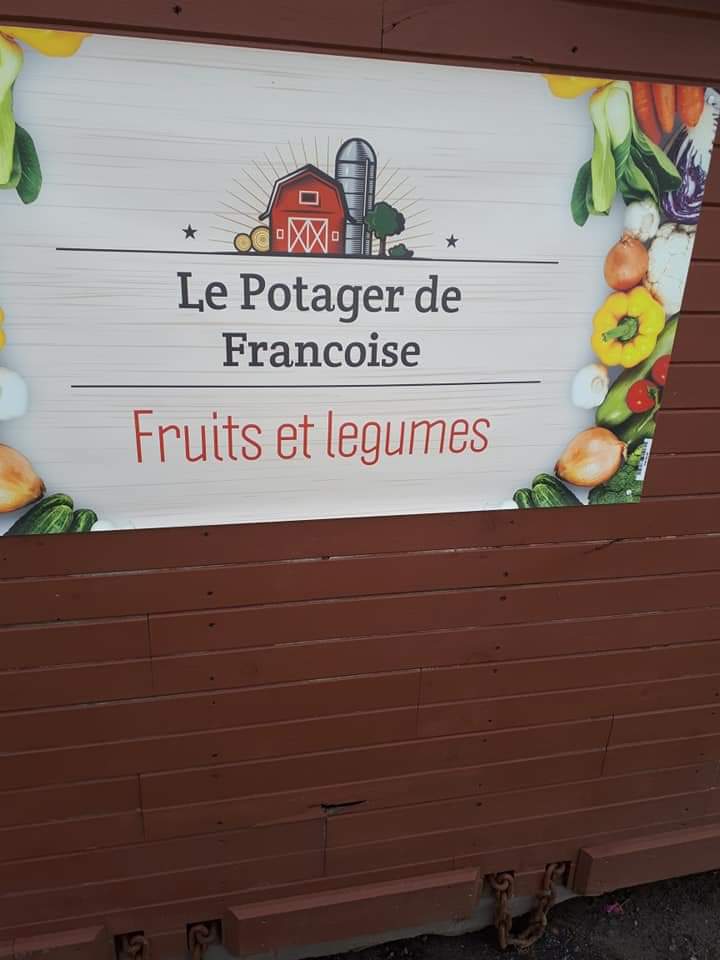 Le Potager de Francoise | 1841 Principale St, Chute-à-Blondeau, ON K0B 1B0, Canada | Phone: (450) 612-4746