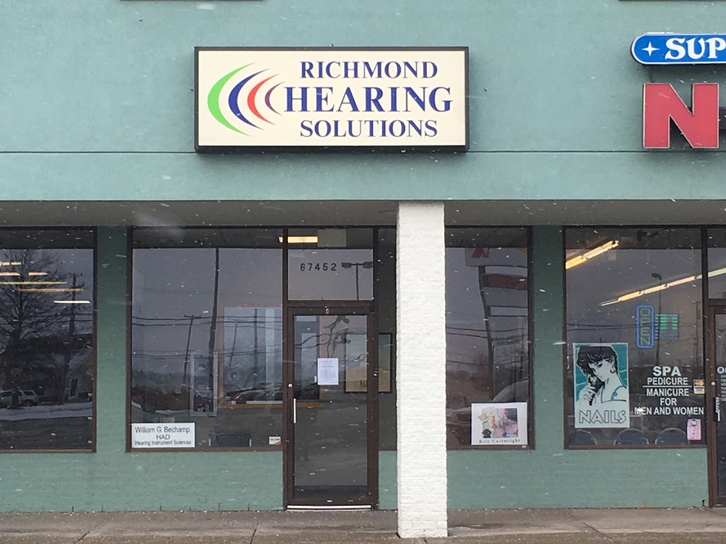 Richmond Hearing Solutions | 67452 Main St, Richmond, MI 48062, USA | Phone: (586) 430-1788