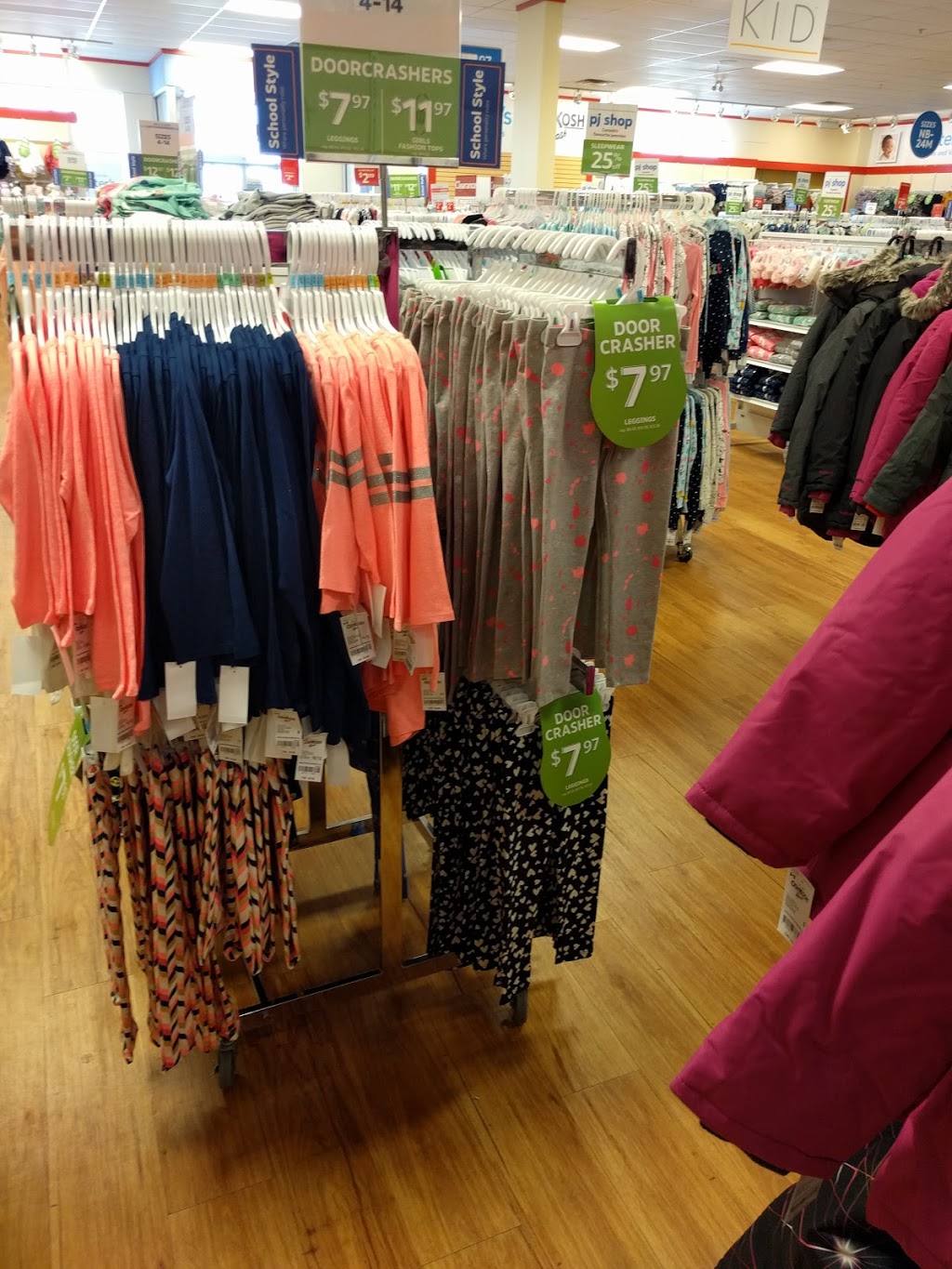 OshKosh Bgosh | 308 Taunton Rd E, Whitby, ON L1R 0H4, Canada | Phone: (905) 655-6184