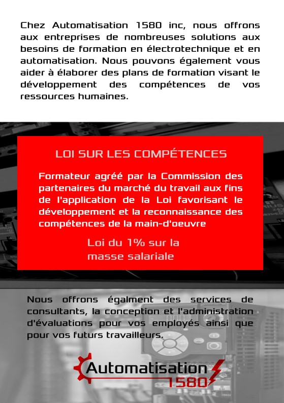 Automatisation 1580 | 1580 Rue Jacques Bureau, Québec, QC G2G 2C4, Canada | Phone: (418) 997-4354