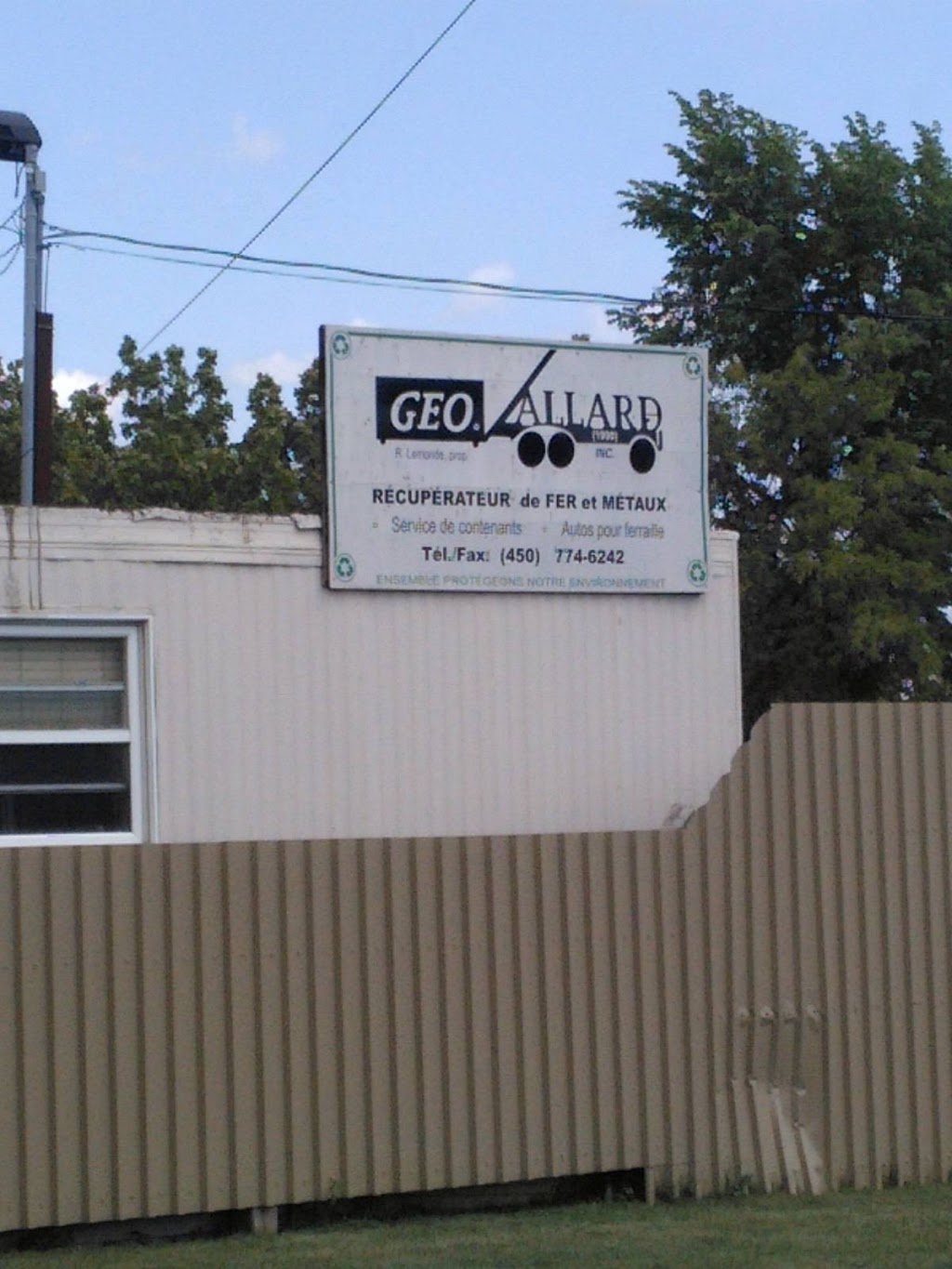Allard Georges 1990 Inc | 17080 Avenue Centrale, Saint-Hyacinthe, QC J2T 4J7, Canada | Phone: (450) 774-6242