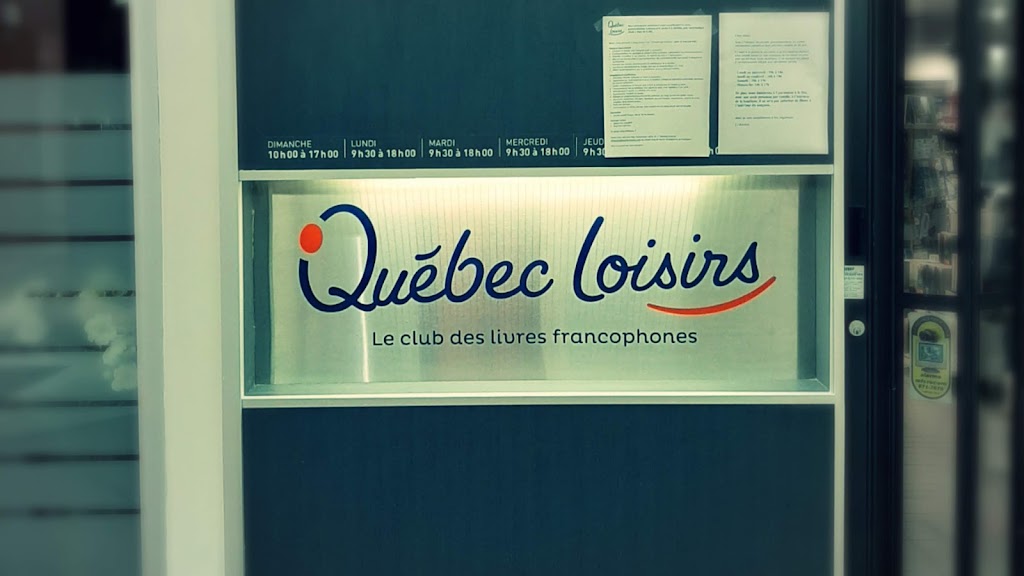 Québec Loisirs | Place de la Cité, 2600 Bd Laurier local 162, Québec City, QC G1V 4T3, Canada | Phone: (418) 656-0091