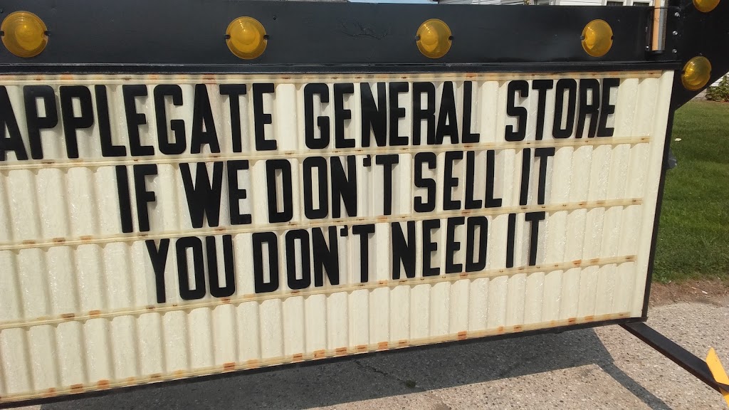 Applegate Market | 2485 Sherman St, Applegate, MI 48401, USA | Phone: (810) 633-9339