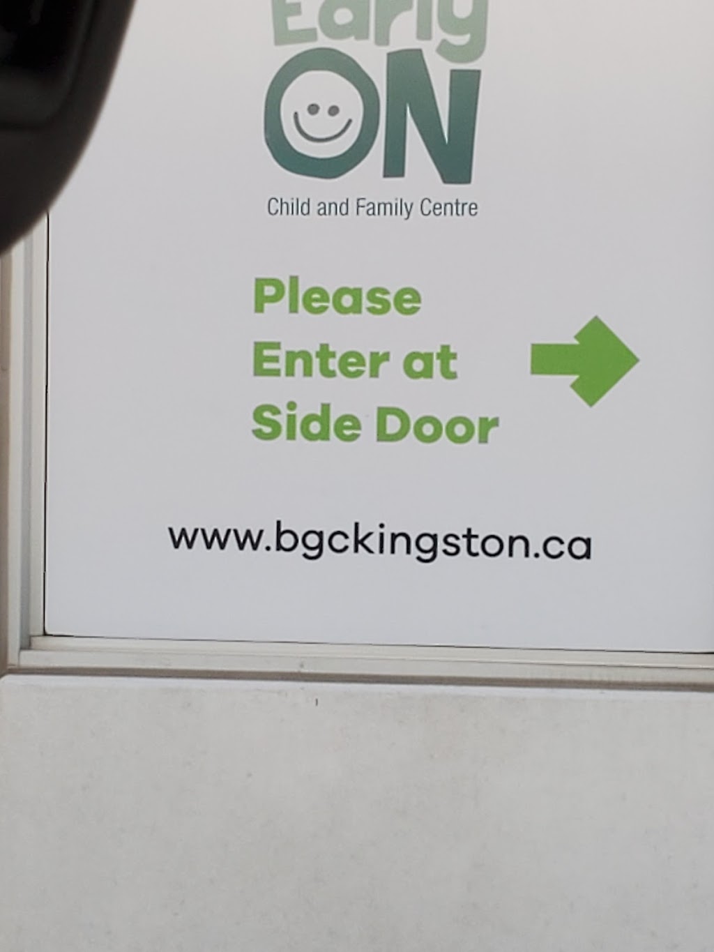 EarlyON Kingston East | 695 Innovation Dr Unit 11, Kingston, ON K7K 7E6, Canada | Phone: (613) 507-3306 ext. 111