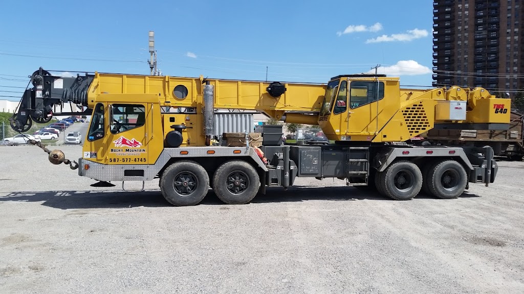 Rocky Mountain Crane Service | 7 Foley Rd SE, Calgary, AB T2H 1A2, Canada | Phone: (587) 577-4745
