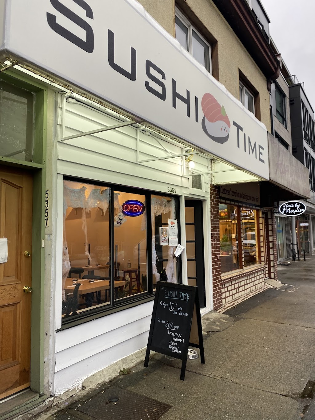 Sushi Time | 5351 West Blvd, Vancouver, BC V6M 3W4, Canada | Phone: (604) 264-7555