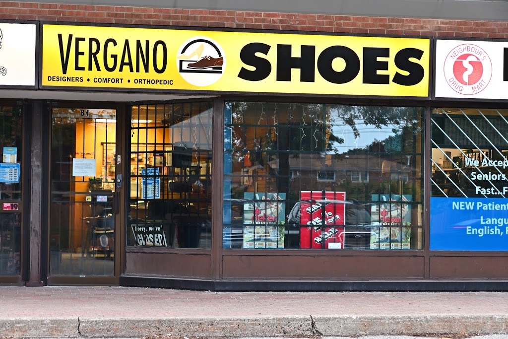 Vergano Orthopetic Shoes & Medical Supplies | 330 Steeles Av W, Thornhill, ON L4J 6W9, Canada | Phone: (905) 764-8884
