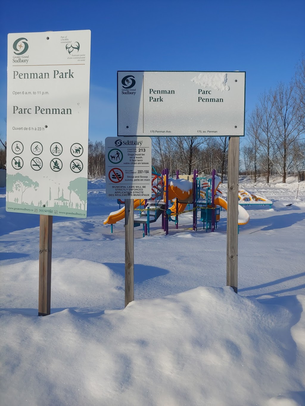 Penman Ave Park | 169 Penman Ave, Garson, ON P3L 1J1, Canada