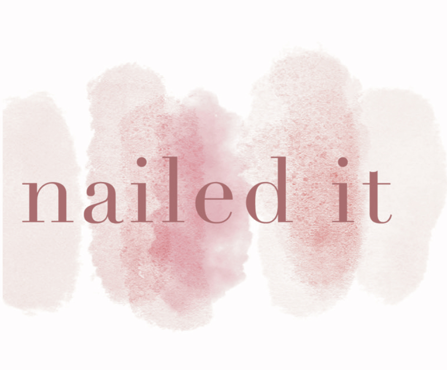 Nailed it | 511 Main St, Glen Williams, ON L7G 3S9, Canada | Phone: (416) 606-5869