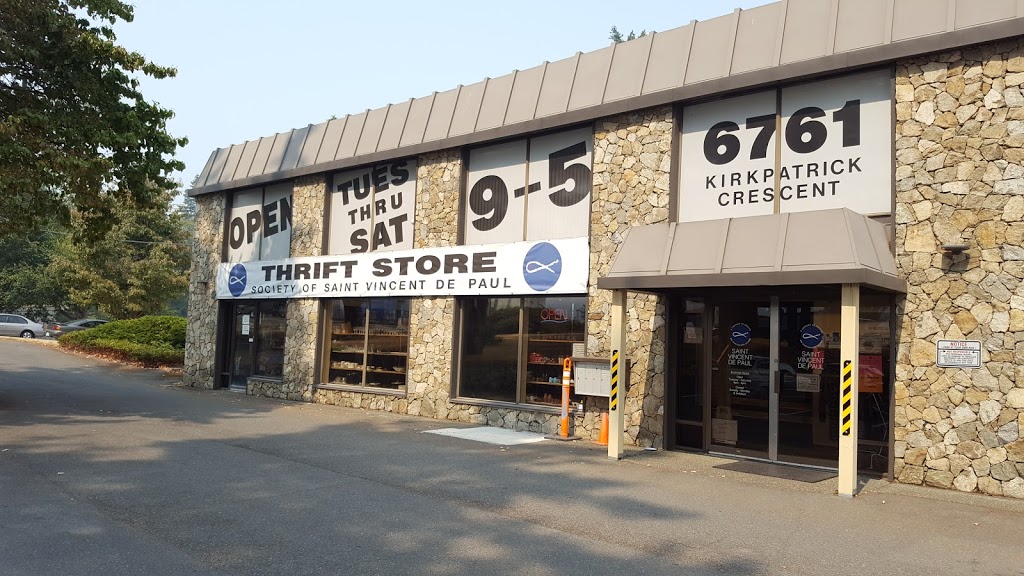 St Vincent de Paul Thrift Store | 6761 Kirkpatrick Crescent, Saanichton, BC V8M 1Z8, Canada
