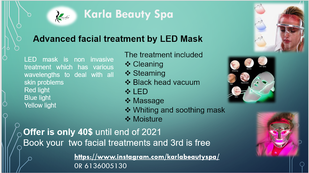 Karla Beauty Spa | 838 Taradale Dr, Ottawa, ON K2J 5P4, Canada | Phone: (613) 600-5130