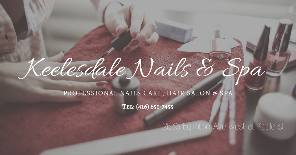 Keelesdale Nails & Spa | 2636 Eglington Ave West, York, ON M6M 1T7, Canada | Phone: (416) 651-7455