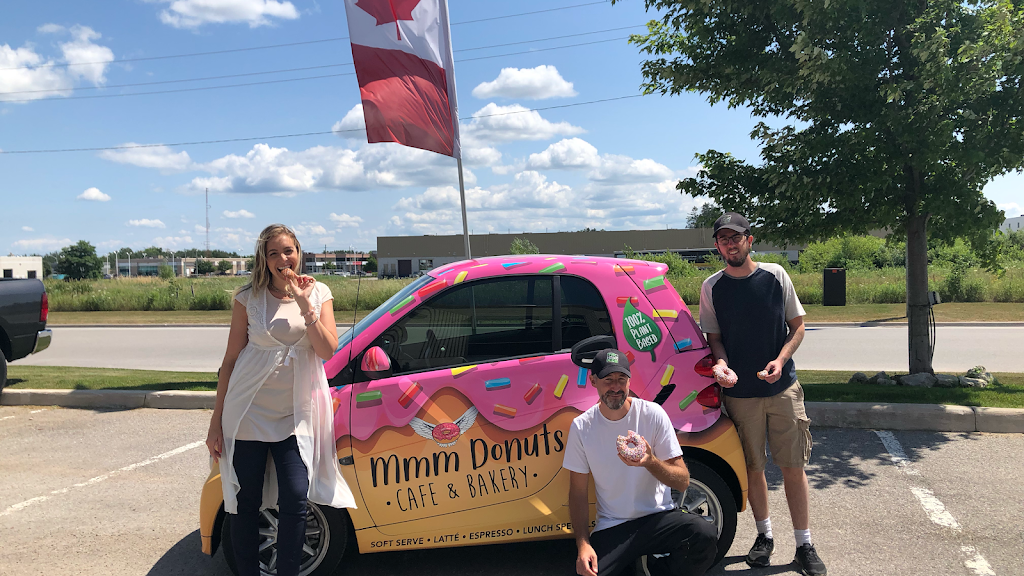 Mmm Donuts • Café & Bakery | 240 Bayview Dr unit 11, Barrie, ON L4N 4Y8, Canada | Phone: (705) 733-9000