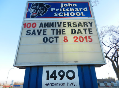 John Pritchard School | 1490 Henderson Hwy, Winnipeg, MB R2G 1N5, Canada | Phone: (204) 339-1984