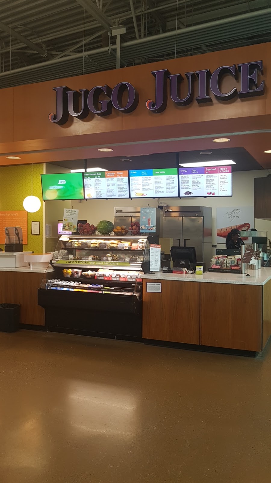 Jugo Juice | 11950 Country Village Link NE, Calgary, AB T3K 6E3, Canada | Phone: (403) 767-9998