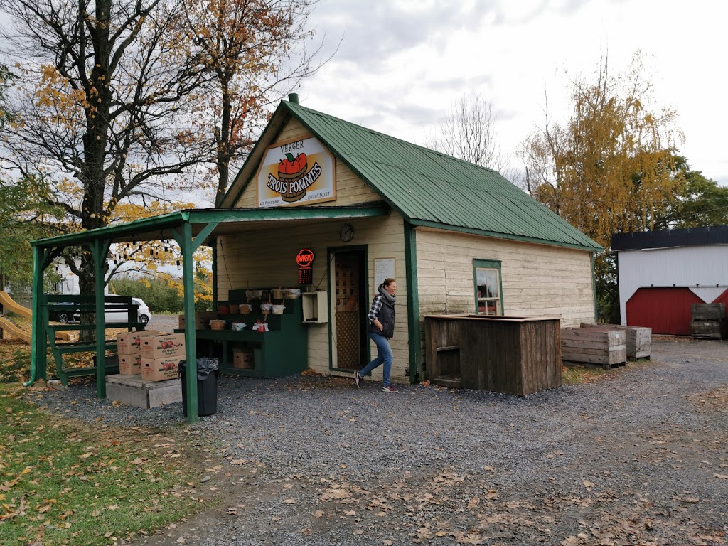 Verger Trois Pommes | 470 Rue Principale, Rougemont, QC J0L 1M0, Canada | Phone: (450) 469-0858