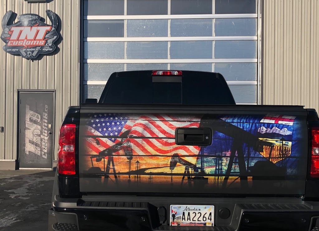 TNT Customs Graphics & Signs | 1168 Township Rd 384, Alberta T4E 2T9, Canada | Phone: (403) 341-4224
