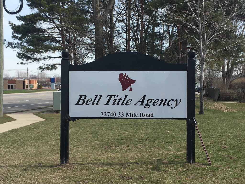 Bell Title of Chesterfield | 32740 23 Mile Rd, New Baltimore, MI 48047, USA | Phone: (586) 273-7154
