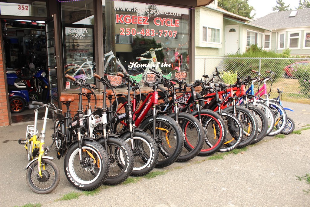KGEEZ CYCLE | 352 Burnside Rd E, Victoria, BC V9A 1A7, Canada | Phone: (778) 678-0069