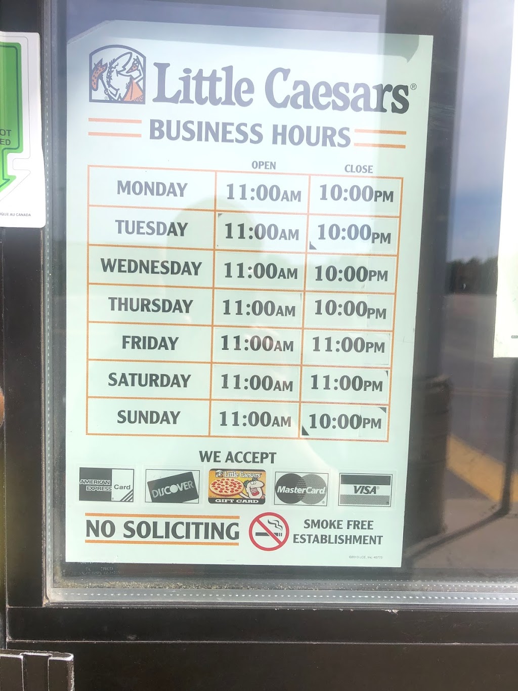 Little Caesars Pizza | 499 Main St S, Brampton, ON L6Y 1N7, Canada | Phone: (905) 453-9999