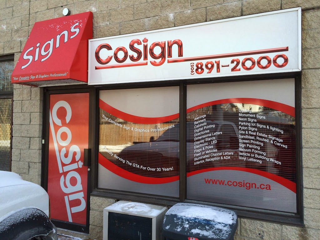 Cosign | 1095 Strathy Ave, Mississauga, ON L5E 2K1, Canada | Phone: (905) 891-2000