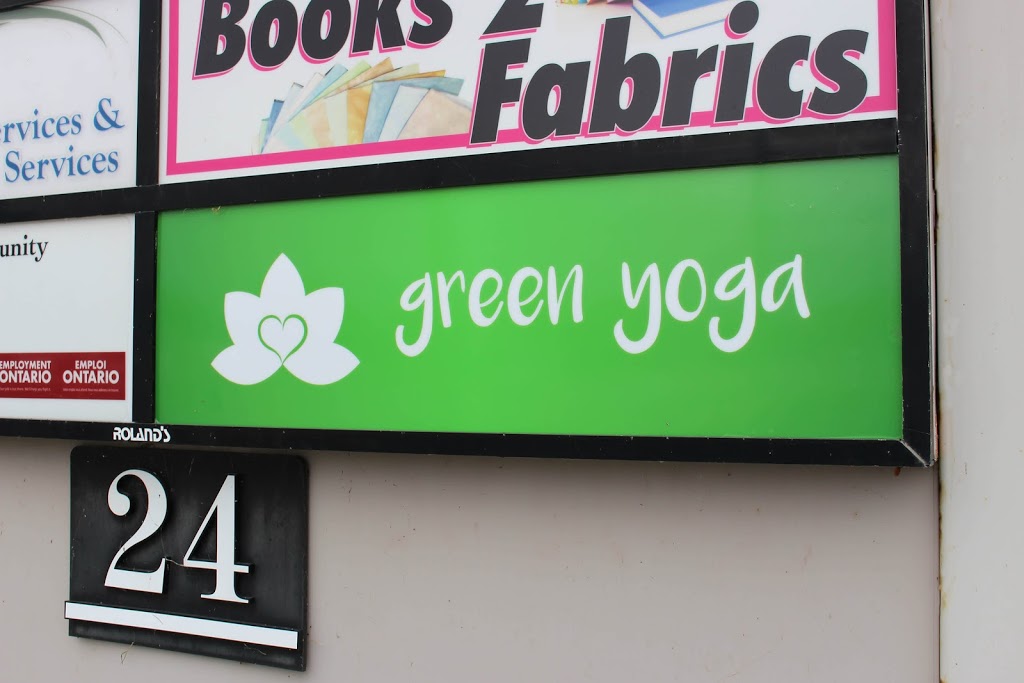 Green Yoga (formerly Oasis Yoga) | 24 Oak St E #4, Leamington, ON N8H 2C2, Canada | Phone: (519) 903-4374