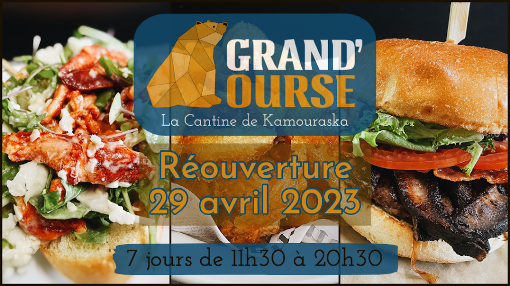 GrandOurse - La cantine de Kamouraska | 53 Av. Morel, Kamouraska, QC G0L 1M0, Canada | Phone: (418) 492-2675