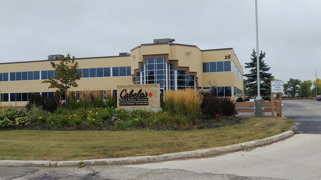 Cabelas Canadian Headquarters | point of interest | 25 De Baets St, Winnipeg, MB R2J 4G5, Canada | 2047884867 OR +1 204-788-4867