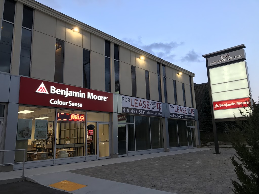 Colour Sense - Benjamin Moore | 1252 Lawrence Ave E, North York, ON M3A 1C3, Canada | Phone: (416) 383-1111