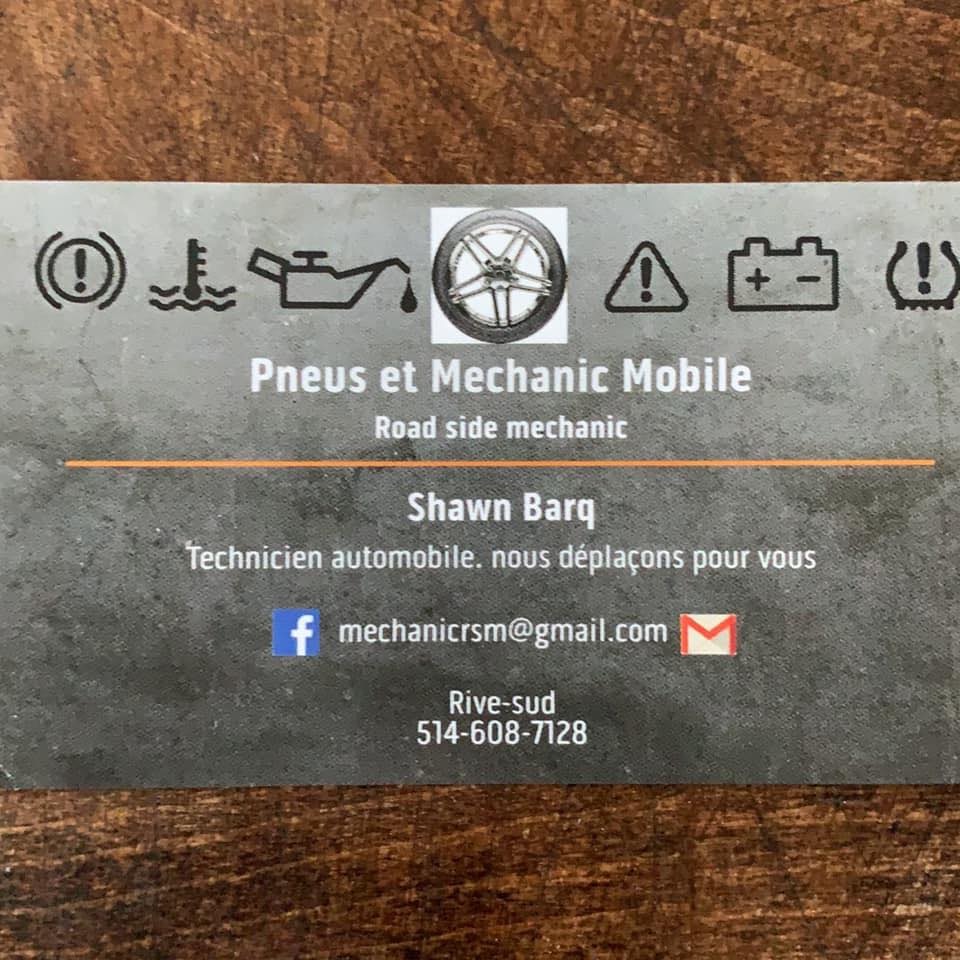 Pneus et mechanic mobile | Rue Pacific, Saint-Hubert, QC J3Z 0E5, Canada | Phone: (514) 608-7128