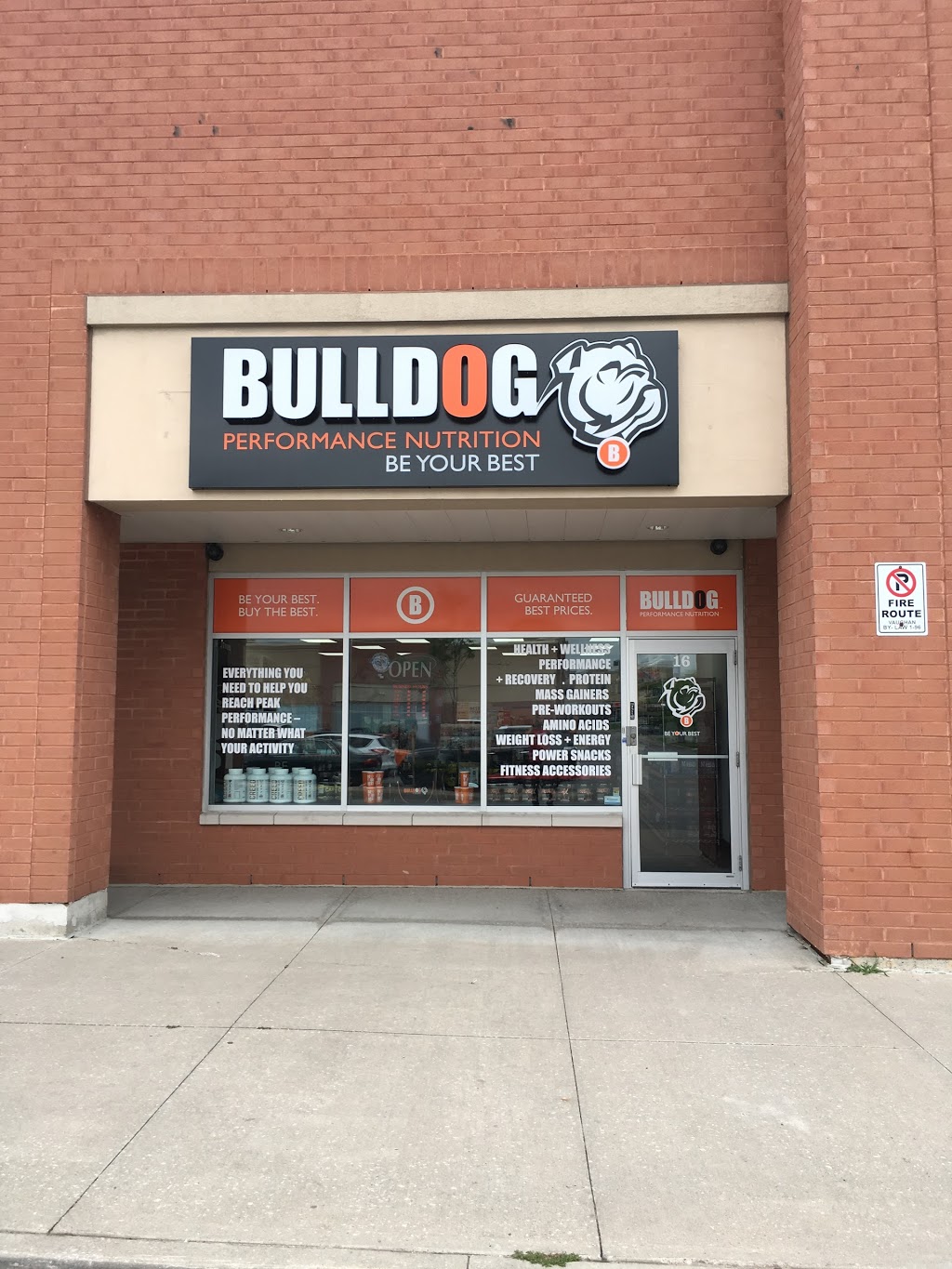 Bulldog Nutrition Vaughan | 3120 Rutherford Rd #16, Concord, ON L4K 0B1, Canada | Phone: (289) 553-4004