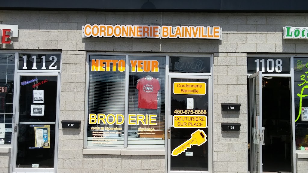 Cordonnerie Blainville nettoyeur | 898 Bd du Curé-Labelle, Blainville, QC J7C 2L2, Canada | Phone: (450) 675-8888
