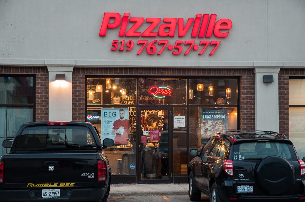 Pizzaville | 106 Silvercreek Pkwy N #2, Guelph, ON N1H 7B4, Canada | Phone: (519) 767-5777