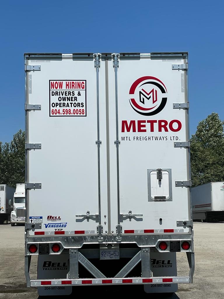 Metro MTL Freightways Ltd | 10834 Timberland Rd, Surrey, BC V3V 3T5, Canada | Phone: (604) 598-0058