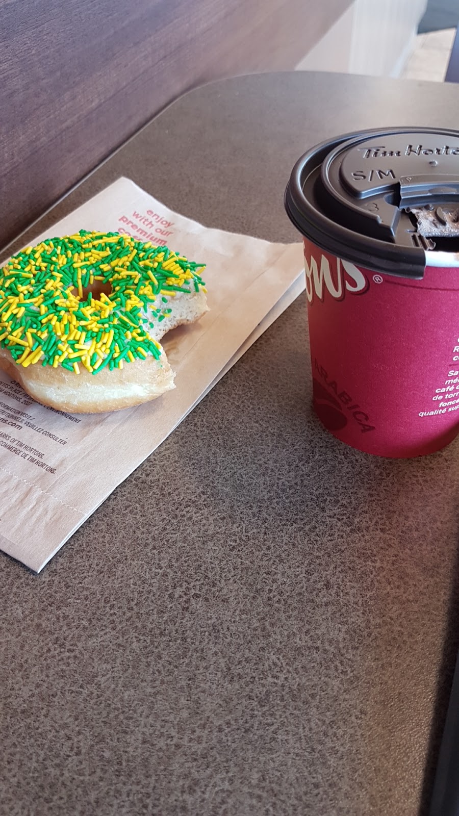 Tim Hortons | 405 Ledingham Drive, Saskatoon, SK S7V 0A7, Canada | Phone: (306) 242-7327