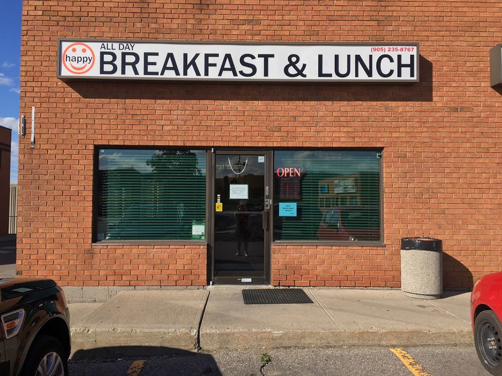 Happy All-Day Breakfast & Lunch | 17665 Leslie St #3, Newmarket, ON L3Y 3E3, Canada | Phone: (905) 235-8767